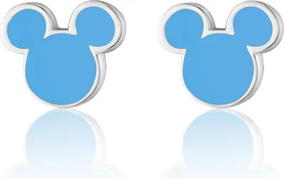 Obrázek produktu pro Náušnice puzetové náušnice Disney stříbrná kolekce Mickey Mouse - dětské