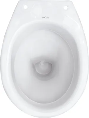 Produktbild von Cersanit Stand-Tiefspül-WC President weiß, Abgang Innen senkrecht