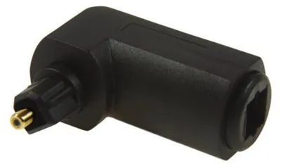 Immagine prodotto di Adattatore Vitalco, connettore angolare ottico Toslink