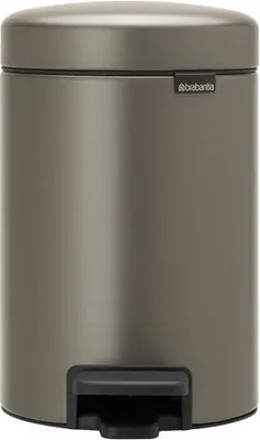 Image de Brabantia 113246 poubelle 3 L Round Platinum