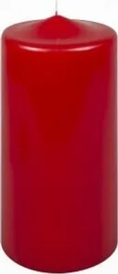 Produktbild von Premium Stumpenkerzen Antik Rot 200 x 100 mm, 1 Stück