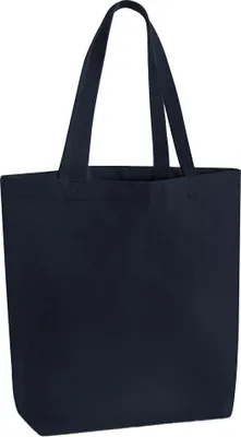 Image de Westford Mill - Sac fourre-tout, toile épaisse PC8195 (taille unique) (bleu foncé)