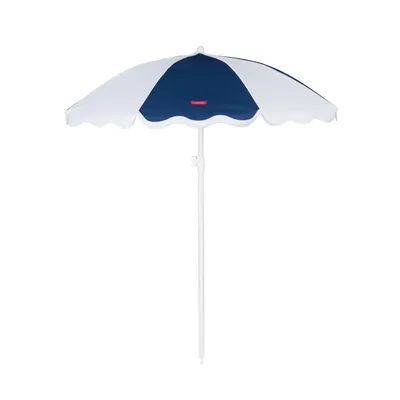 Produktbild von Sonnenschirm Strand Polyester 210x160cm Blau