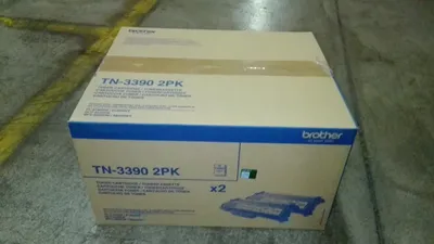 Produktbild von Brother TN-3390TWIN, 12000 Seiten, Schwarz, 2 Stück(e)