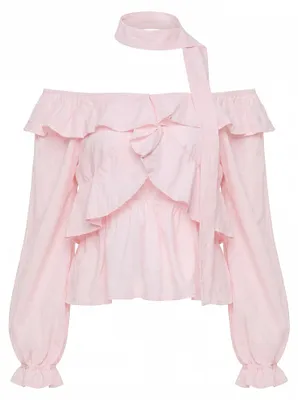 Image de Chemisier pour femme DULCEY - rose, taille XS
