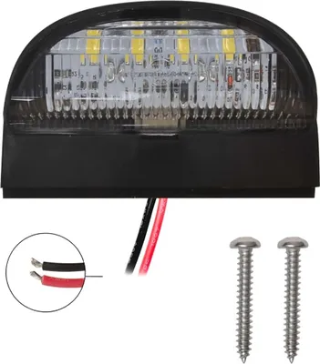 Produktbild von 4LED Kennzeichenbeleuchtung Kennzeichenleuchte 72x50mm Nummernschildbeleuchtung