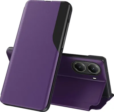 Image de Étui pour Xiaomi Poco X7 Pro - Coque à rabat Phonesta Smart View Side - Violet