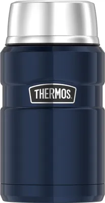 Produktbild von THERMOS STAINLESS KING FOOD JAR 0,71 l Thermobecher – Vorteilsset mit Reinigungsbürste CLEAN FIX 30 cm