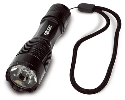 Obrázok produktu pre Svietidlo kovové malé 1W LED čierne, 1xAA WL17