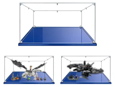 Produktbild von Transparente Acryl Vitrine für Actionfiguren und Spielzeug