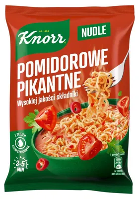 Imagen del producto de Knorr, fideos con tomate picantes, 63 g