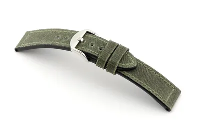 Obrázok produktu pre Kožený remienok Mansfield 22 mm prírodne zelený