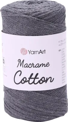 Produktbild von Yarn Art Macrame Baumwolle 2 mm 225 m 758 Schnur