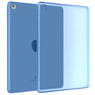 Image de Transparent Étui Silicone Coque Housse Case Cover pour Apple iPad Mini 4 & Mini 5 en Bleu