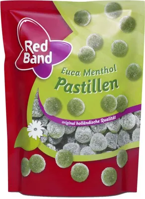 Zdjęcie produktu dla Red Band Euca Menthol Pastillen 200g