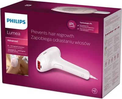 Obrázek produktu pro Philips Lumea Advanced SC1994/00 světelný odstraňovač chloupků Intenzivní pulzní světlo (IPL) Růžová, Bílá