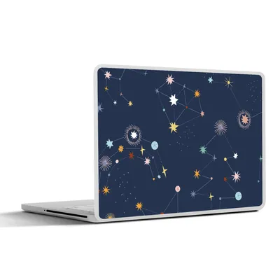 Produktbild von MuchoWow® Laptop Aufkleber Sticker Cover Sterne - Kinder - Weltraum 30x21 cm - Sticker für Laptop - Selbstklebend