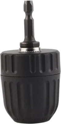 Image de Porte-foret à serrage rapide 0,8-10 mm avec adaptateur à tige hexagonale de 1/4'' pour un changement rapide d'outil de vissage.