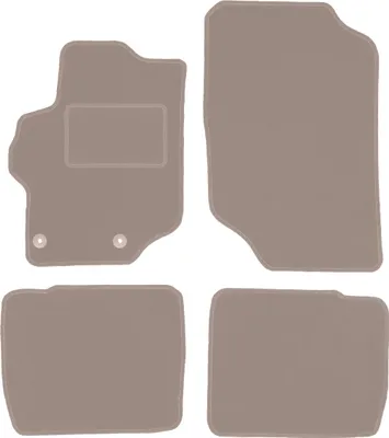 Produktbild von Beige Veloursmatten für: Peugeot 301 Limousine (2012-)