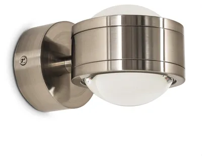 Produktbild von Berga »Berga« LED Wandlampe aus Metall/Glas in Nickel-matt