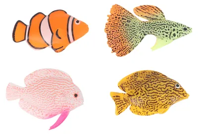 Produktbild von Aquarium künstliche Fische,Aquarium Simulation Fisch,Aquarium leuchtende Fische,Aquarium Ornament Fisch,Aquarium Dekoration