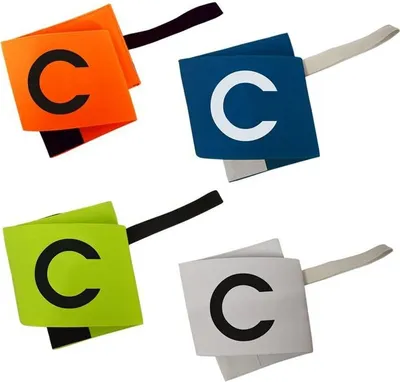 Immagine prodotto di Sporti France Fascia da capitano in velcro Multicolore Multicolore Taglia unica