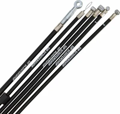Produktbild von SIP PERFORMANCE Kabelkit PE-Mantel Edelstahl 2-Gang Kupplungs-Gasgriff