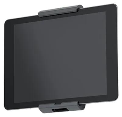 Image de Support mural ajustable pour tablette - Aluminium - Fixation sécurisée et orientation 360°
