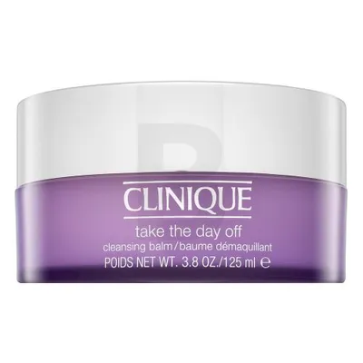 Zdjęcie produktu dla Clinique Take The Day Off Cleansing Balm, Balsam do zmywania makijażu, Skóra mieszana, Skóra sucha, Skóra normalna, Skóra tłusta, Skóra wrażliwa, Mokra skóra, Słoiczek, - Use fingertips to massage balm over dry skin. - Rinse well with warm water. Pat dry. - Follow...