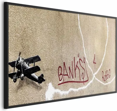 Produktbild von Posterpapier Poster - Biplane 42x29.7 cm Streetart i-C-0144-ao-a