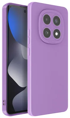 Produktbild von Avizar, Silikon Hülle mit Kamera Schutzverstärkung für Redmi Note 15, Violett