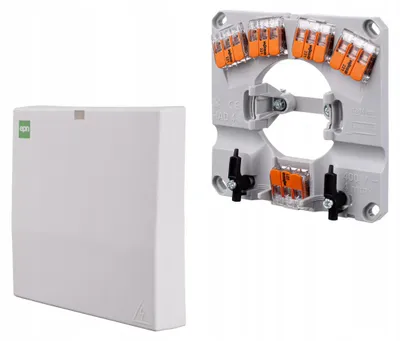 Produktbild von Anschlussdose Unterputz HAD 4-S mit Schnellstecksystem 400V