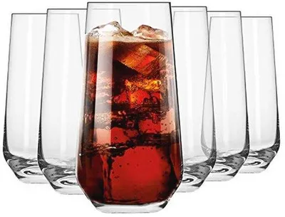 Produktbild von Wasser- und Saftgläser Set - 6 Stück, 480 ML, elegant und langlebig