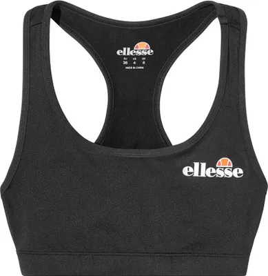 Produktbild von ellesse Damen Bra Top SOSTINO - Bustier, BH, Racerback, Logo-Print Schwarz XS