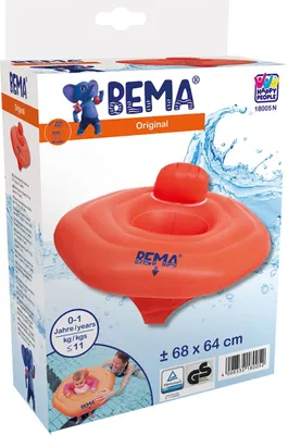 Immagine prodotto di BEMA® Anello galleggiante bambino - 72 x 70 cm - arancione
