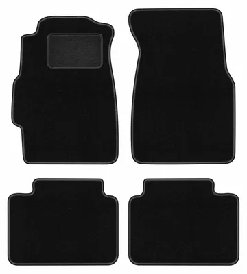 Zdjęcie produktu dla Dywaniki samochodowe welurowe do: Honda Civic VI 1995-2001 sedan czarne