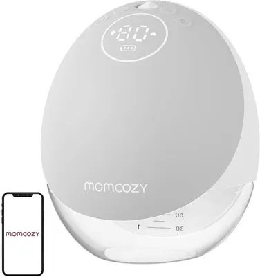 Obrázek produktu pro Momcozy M9 Hands-Free odsávačka mateřského mléka (šedá)