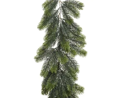 Produktbild von Tannengirlande 30cm künstlich Spritzguss Spitzen Indoor & Outdoor 1,8m