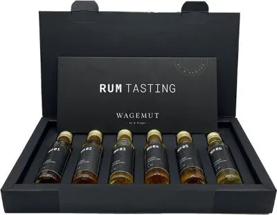 Produktbild von WAGEMUT Rum Tastingset Ø alc. 42 Vol.-%- 6 Probierflaschen je 20 ml