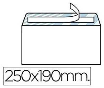 Obrázek produktu pro Liderpapel SB16, Bílá, 250 mm, 190 mm, 250 kusů