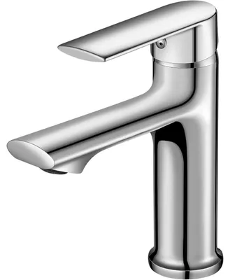 Zdjęcie produktu dla Bateria umywalkowa do łazienki z ceramiczną głowicą, oszczędzająca wodę, chromowana