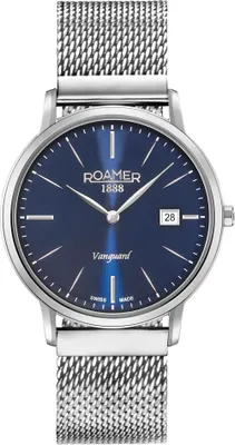 Immagine prodotto di L'orologio da donna e da uomo ROAMER 979809 41 45 90 è classico e di colore blu navy.