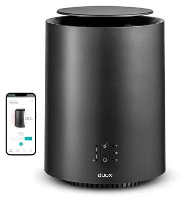 Produktbild von Duux Threesixty 2 - Smart Keramik Heizlüfter Zum Wohlfühlen - 360° Heizlüfter Mit 1800 Watt & 3 Leistungsstufen Für Schnelles Wärmen