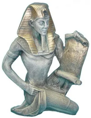 Image de Design Pharaon égyptien Figure Statue Sculpture Figures Décoration Nouveau