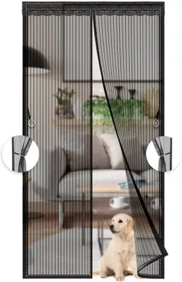 Produktbild von Famanu Fliegengitter Balkontür - Magnetisch, selbstklebend, 150 x 240 cm