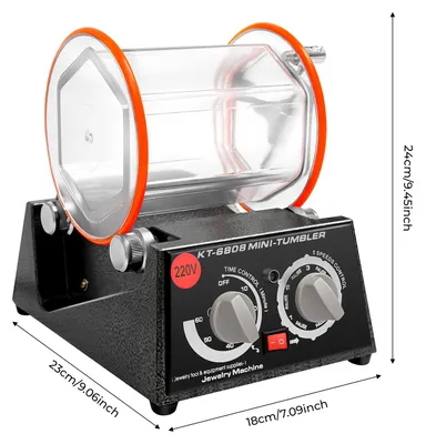 Produktbild von Poliergerät mit 5 Geschwindigkeitsstufen - 60 Watt Leistung - Für Schmuck und kleine Gegenstände