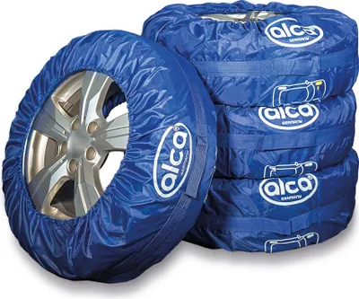 Produktbild von alca® Auto Reifentaschen-Set mit Tragegriff und Reifenmarkierung 4-teilig, 13" - 18" für SUV