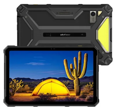 Productafbeelding van Ulefone Armor Pad 4 Ultra, 26,3 cm (10,4 inch), 1200 x 2000 pixels, 256 GB opslag, 8 GB RAM, Android 14, zwart
