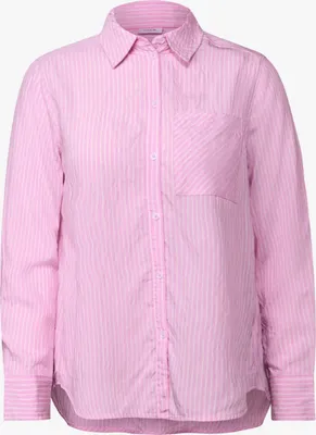 Produktbild von CECIL Hemdbluse 'Gestreifte Hemdbluse', B345833, cherry blossom pink, Gr. XL