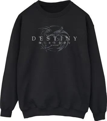 Produktbild von Netflix - "The Witcher's Destiny" Sweatshirt für Herren BI49905 (M) (Schwarz)